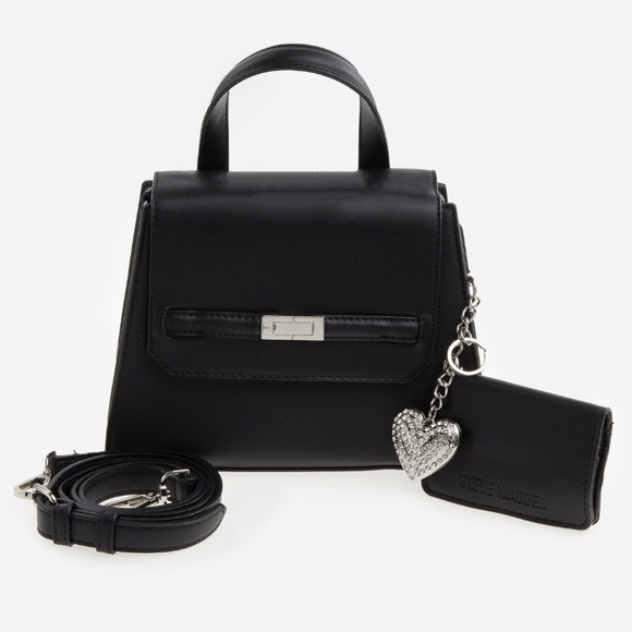 NEW Steve Madden Buckle Crossbody Handbag - Picture 1 of 3